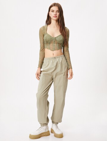Koton Tapered Hose in Grün