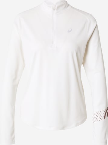 balta ASICS Sportiniai marškinėliai: priekis