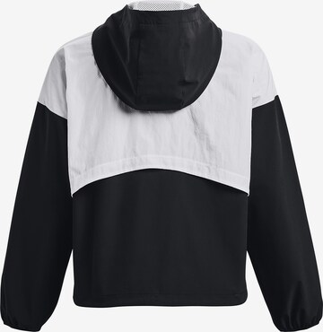 UNDER ARMOUR Athletic Sweatshirt in Black