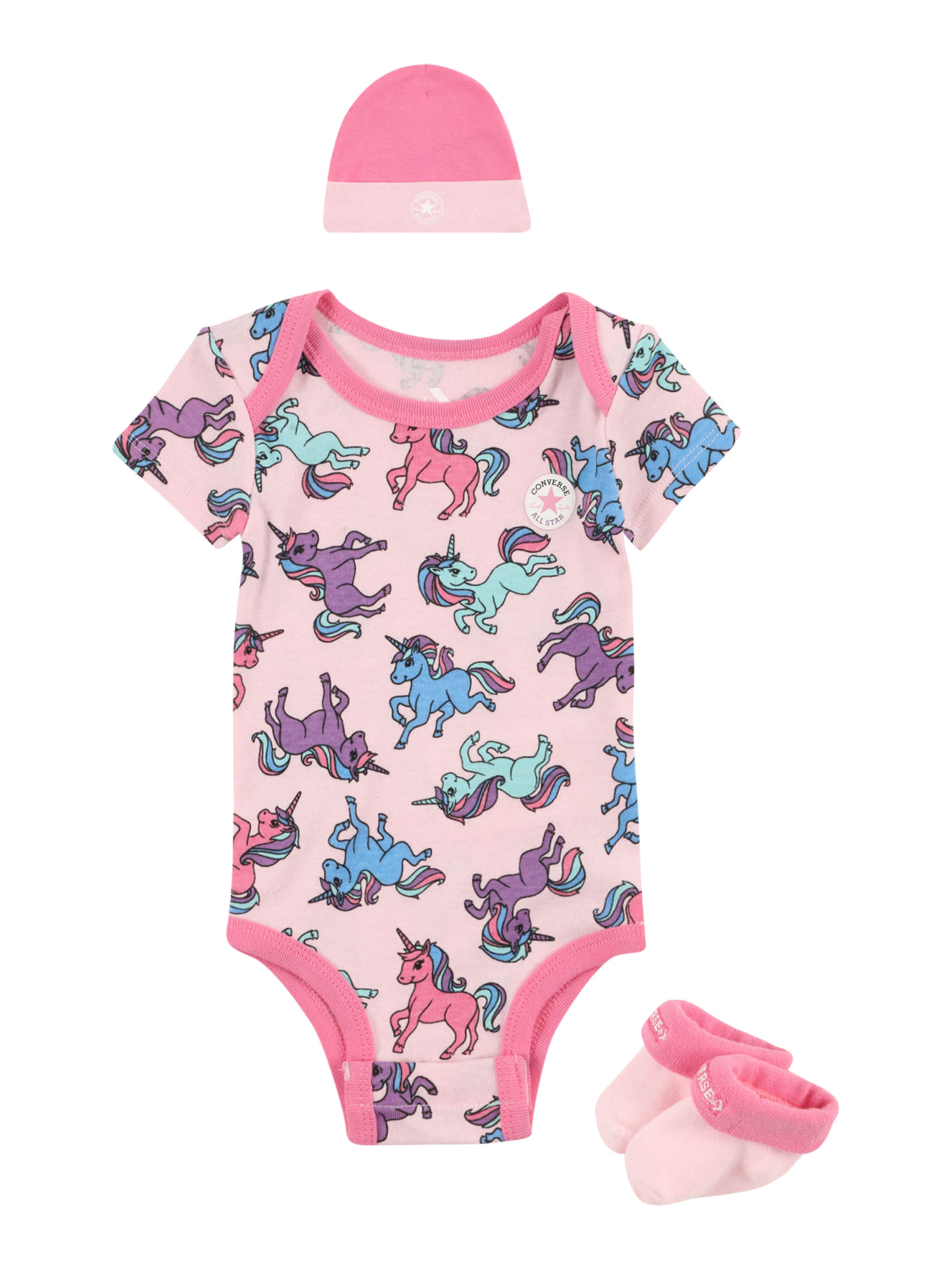 CONVERSE Set in Pink: Vorderseite