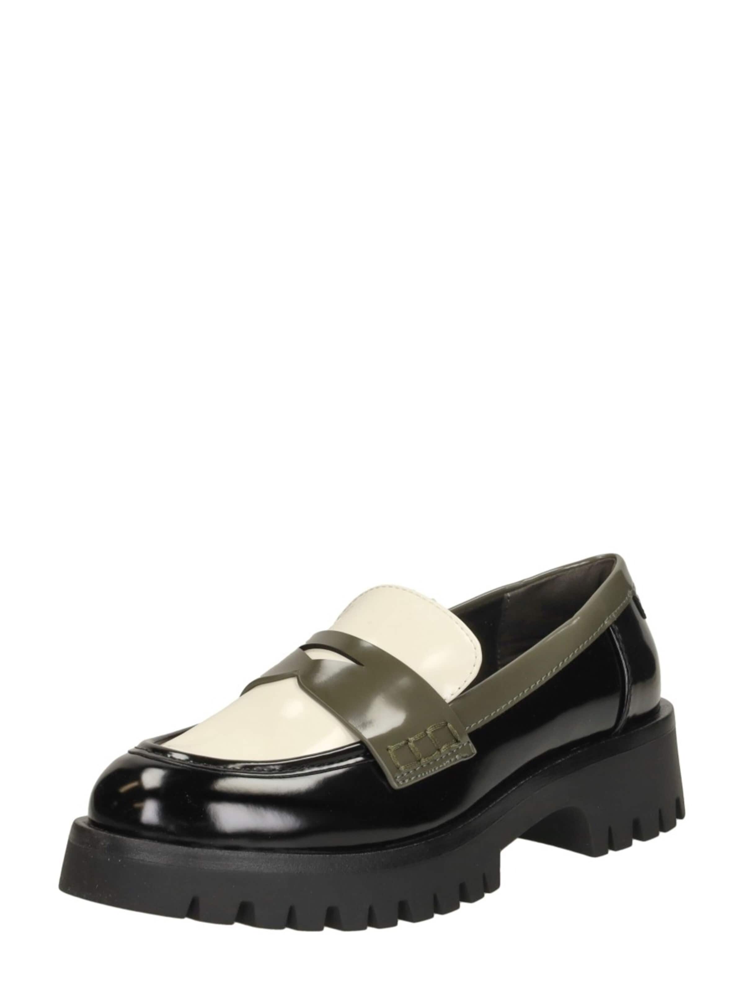 Mocassin 'Mocassin' Tamaris en blanc : devant