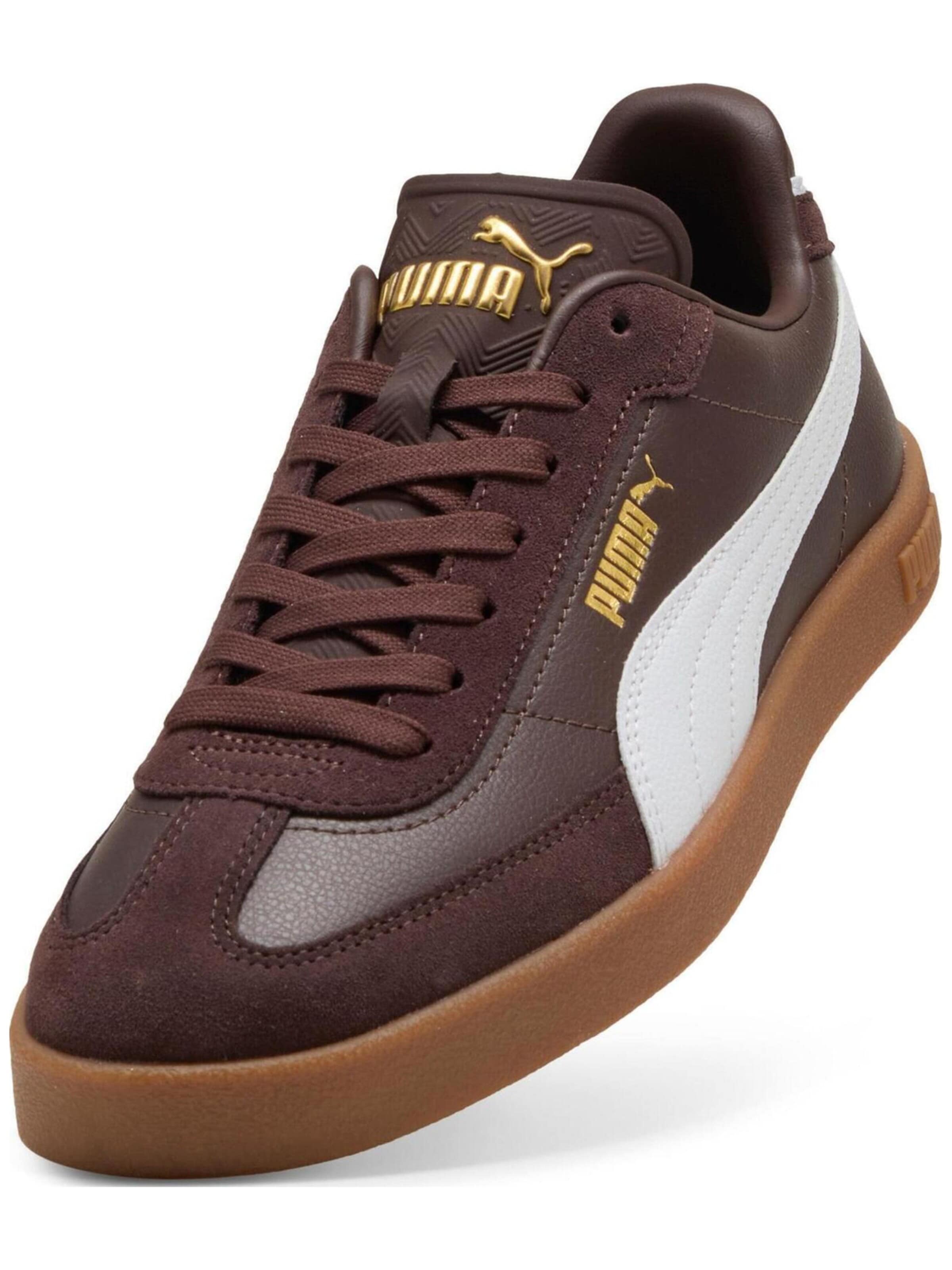 PUMA Низкие кроссовки 'Club II Era' в Коричневый