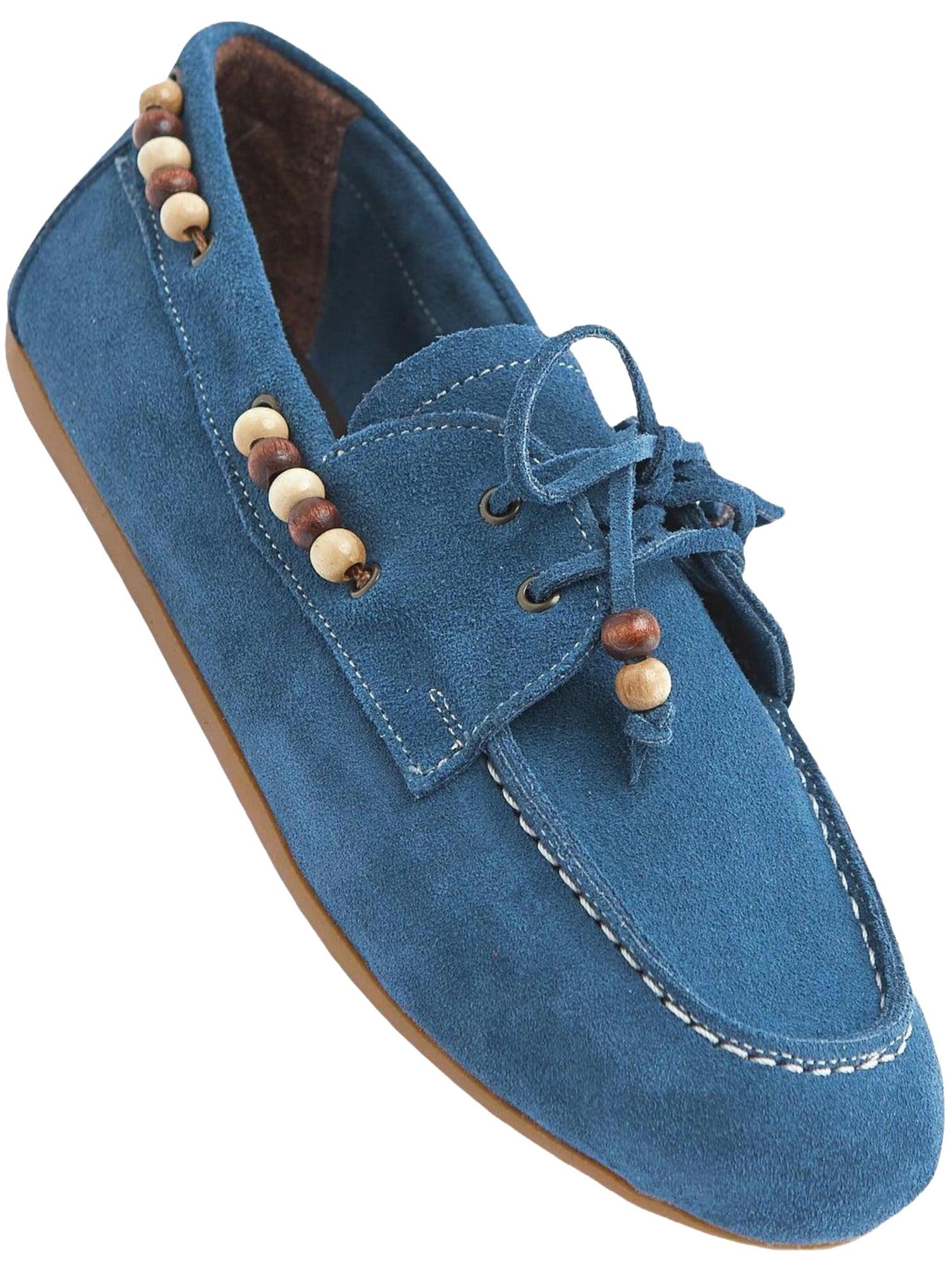 Limoya Schnürschuh 'Liah'‌ in Blau