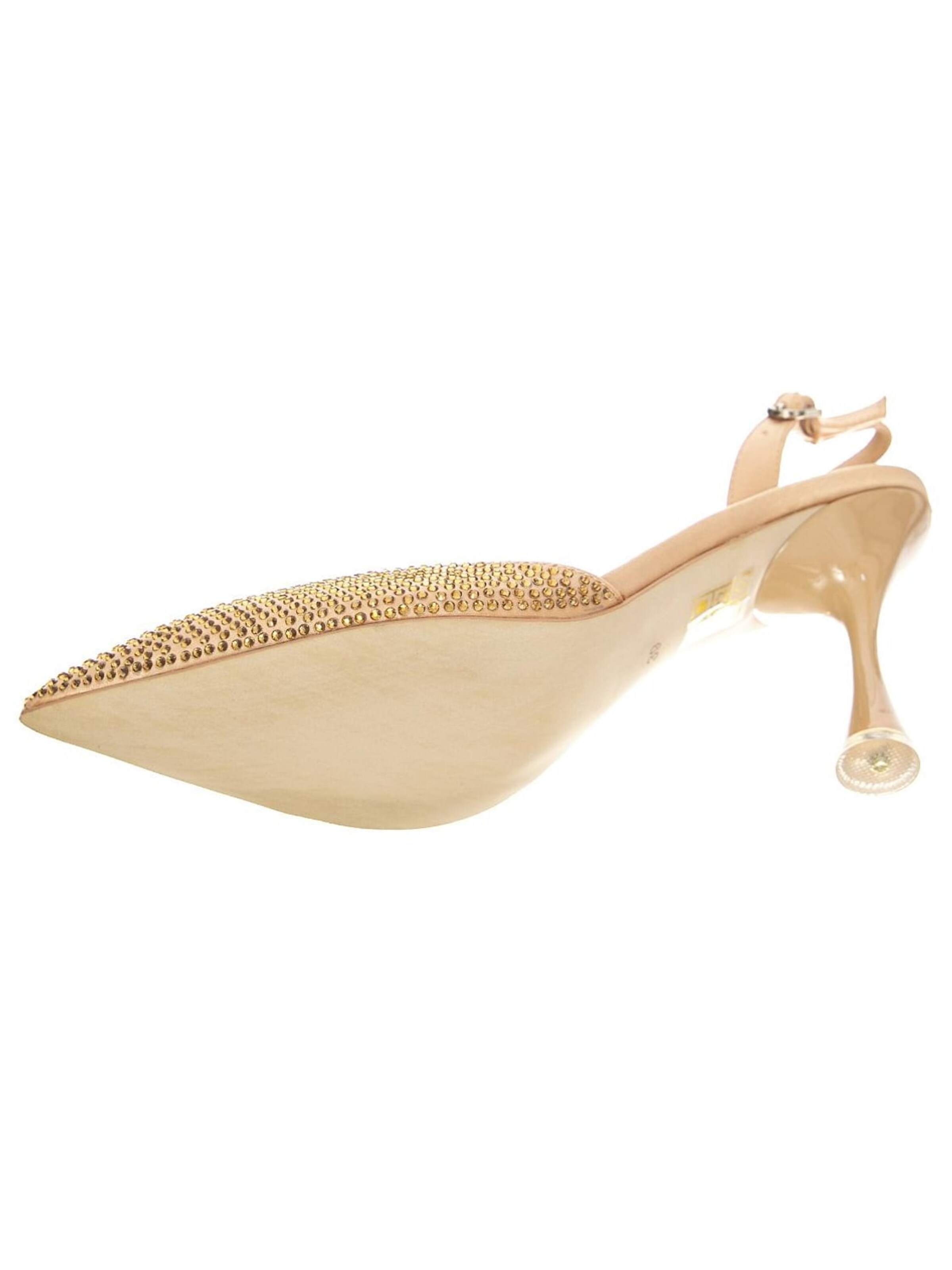 Sandalo 'Womens Zivote Beige Fabric Sandals' di Jeffrey Campbell in beige