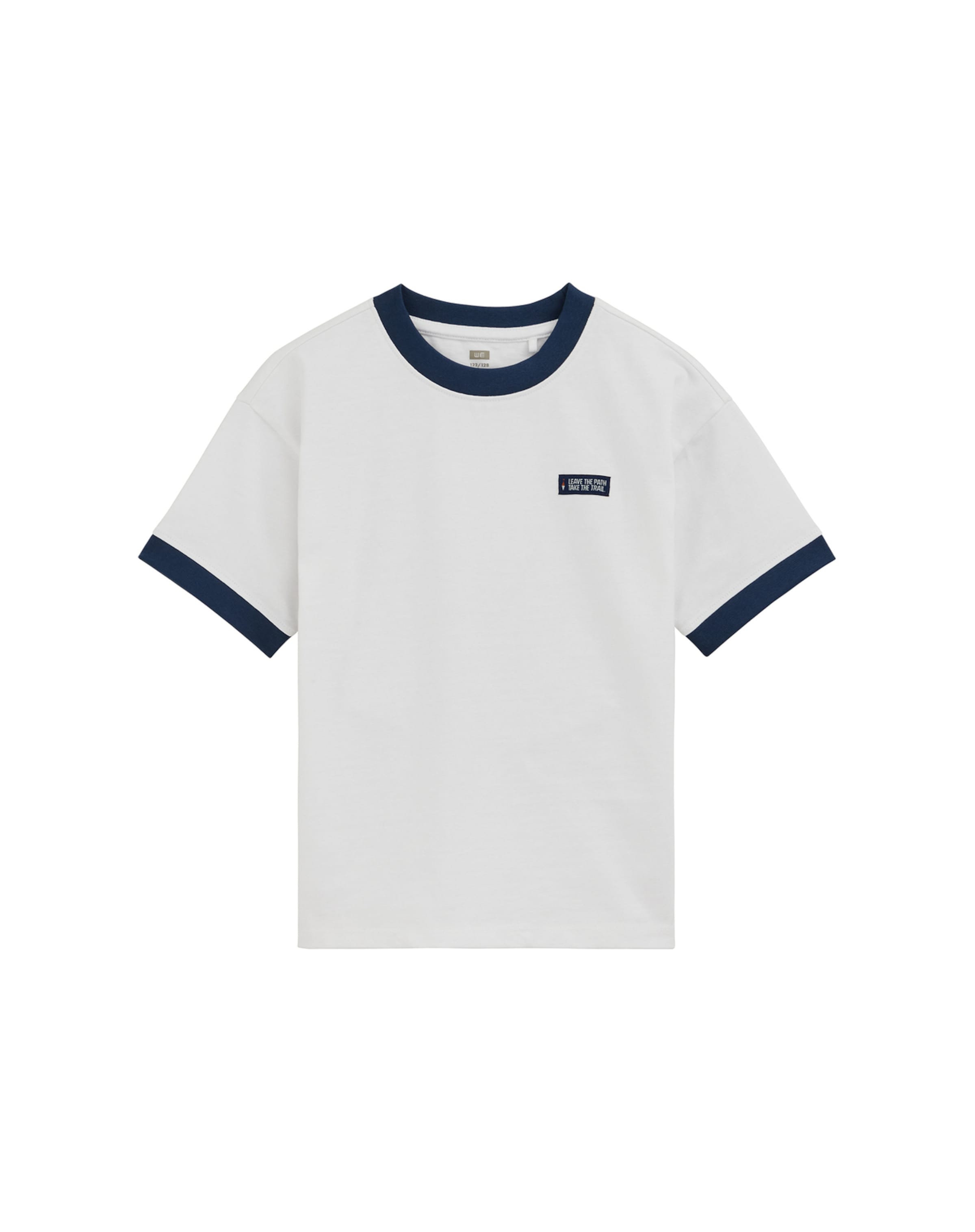 Maglietta di WE Fashion in bianco: frontale