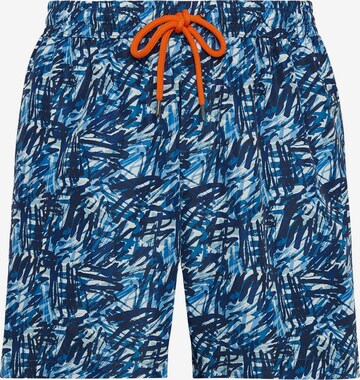 Shorts de bain Boggi Milano en bleu : devant