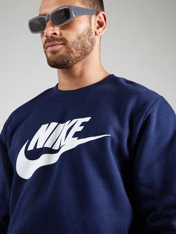 Nike Sportswear Majica 'CLUB' | modra barva