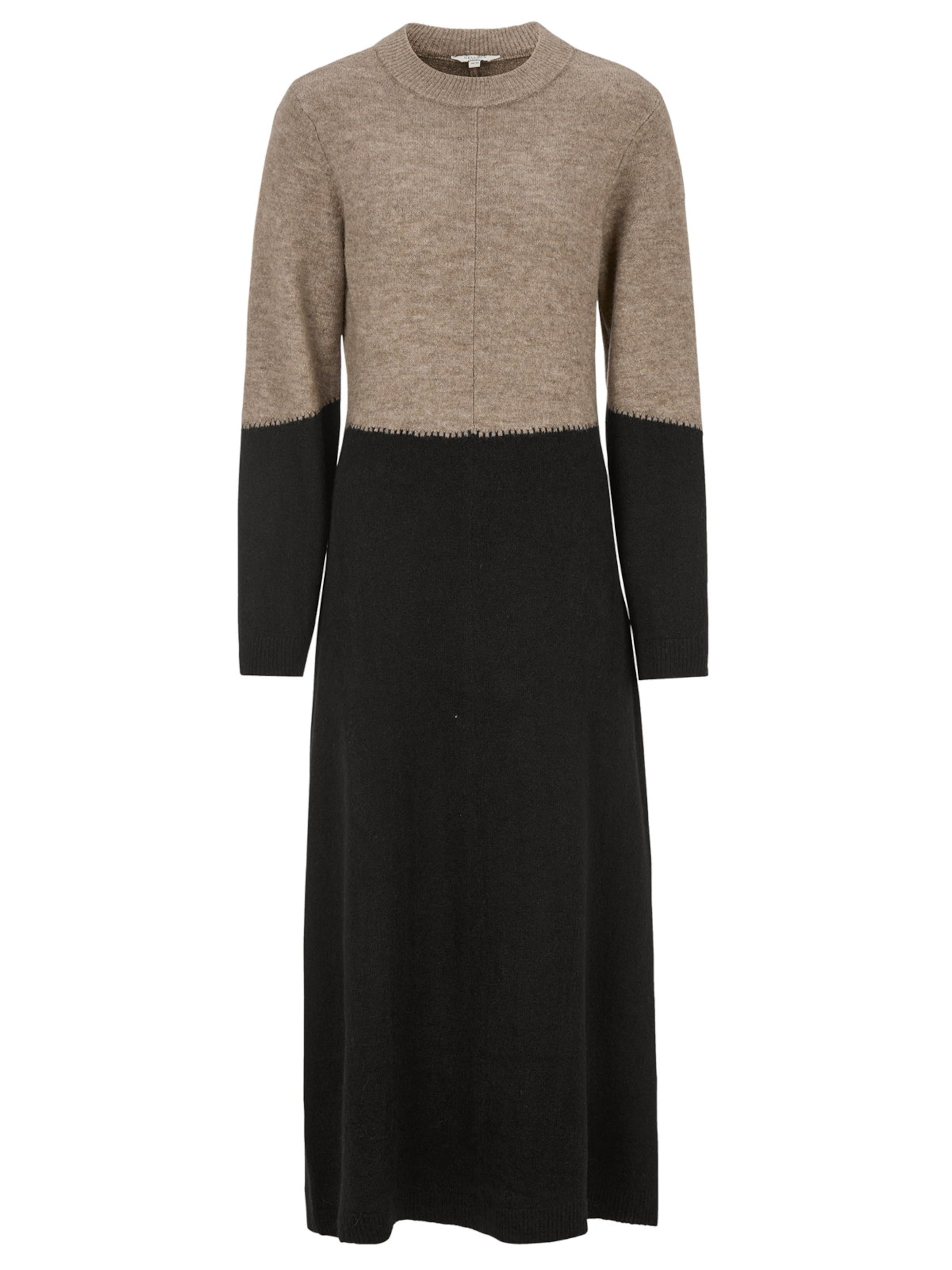 Cellbes of Sweden Gebreide jurk in Zwart: voorkant