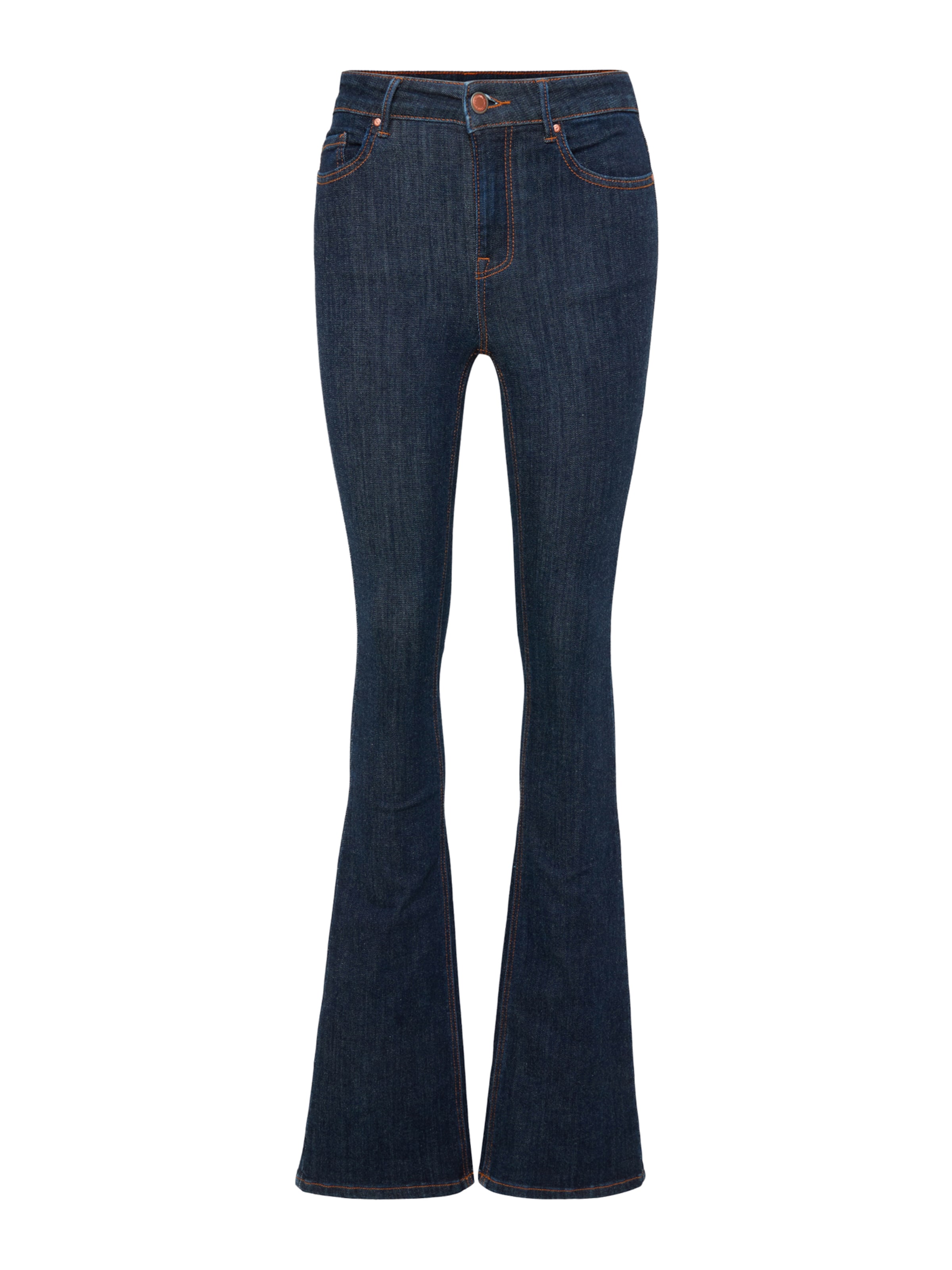 mėlyna Vero Moda Tall Kliošinis Džinsai 'VMFLASH': priekis