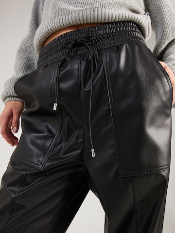 BOSS Orange Regular Pants 'Treather' in Black