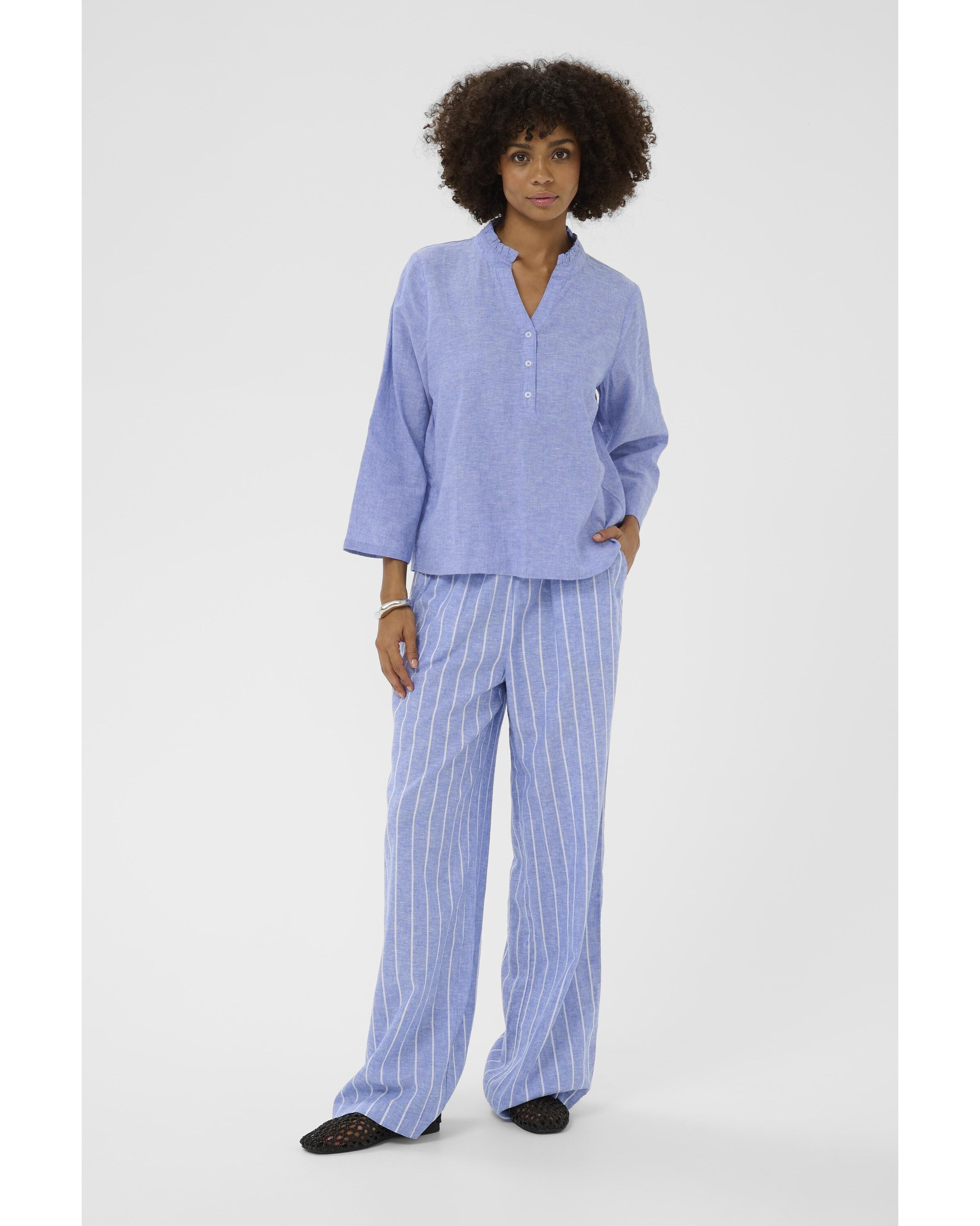 CULTURE Blouse 'CUArletty' in Blauw