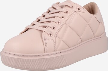 GUESS Sneakers laag 'HILAN' in Roze: voorkant