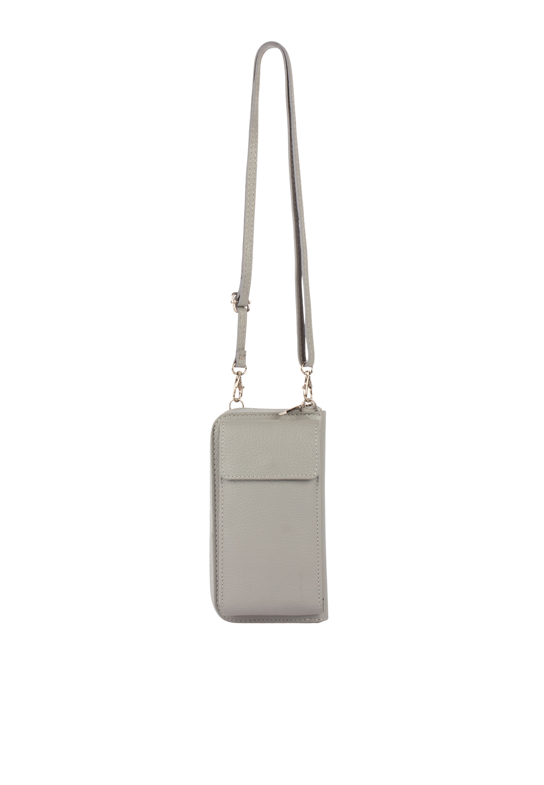 Usha Crossbody bag in Grey: front