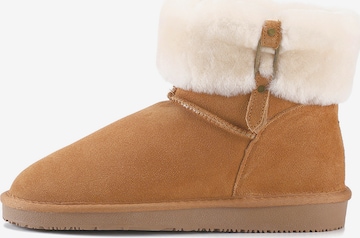 Gooce - Botas de neve 'Whitney' em castanho: frente