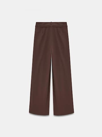 Wide leg Pantaloni di Dilvin in marrone