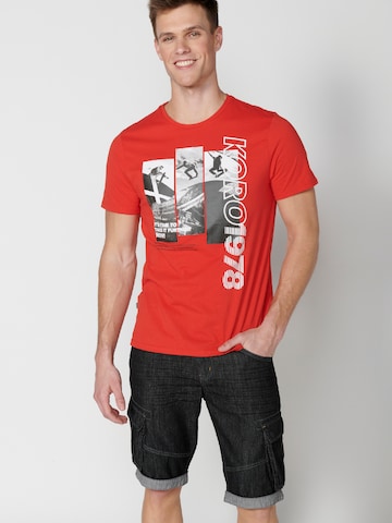 KOROSHI T-Shirt in Rot
