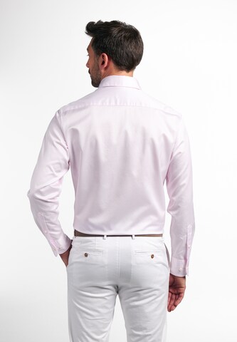 ETERNA Regular fit Button Up Shirt in Pink