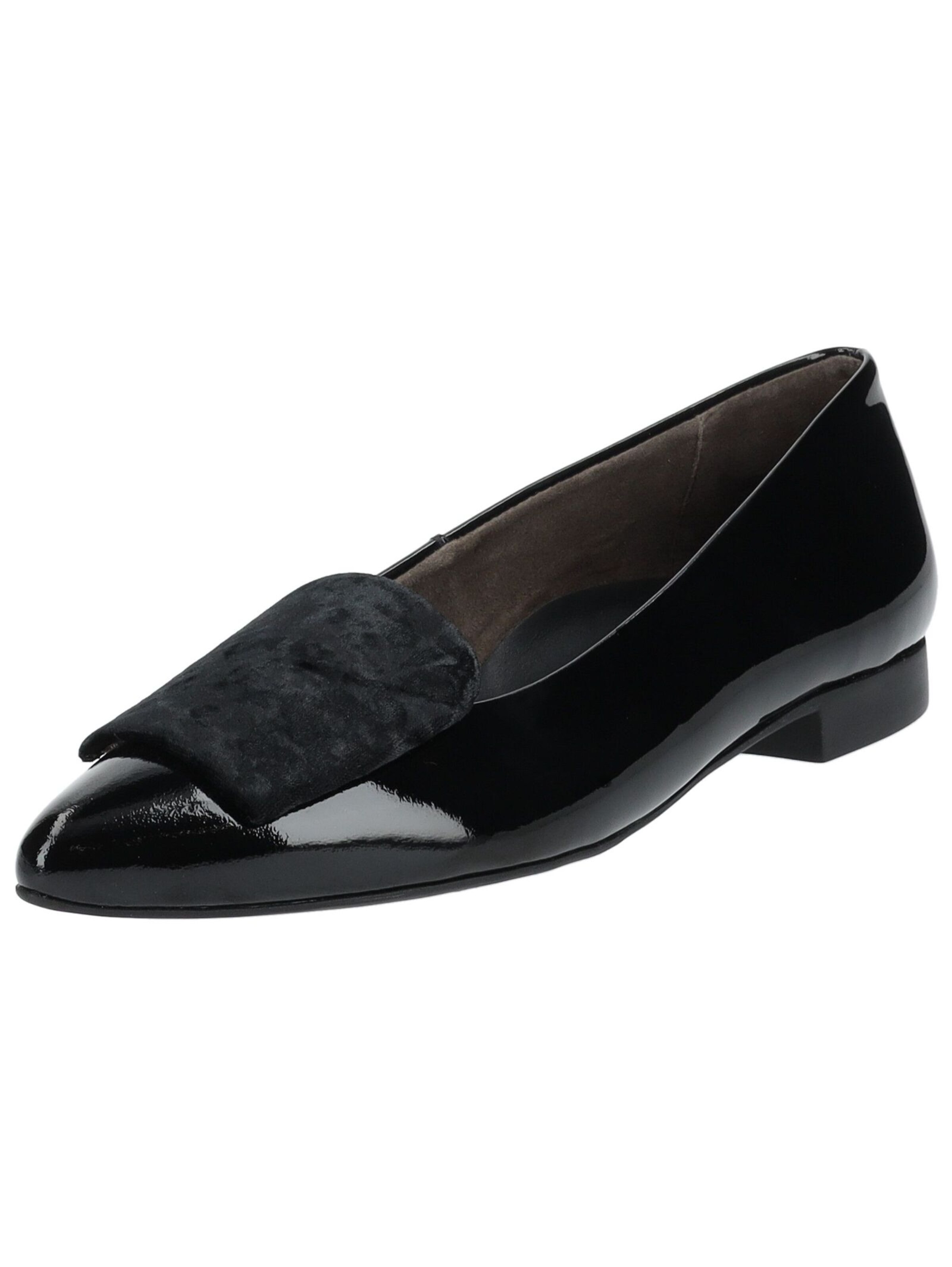 Ballerines Paul Green en noir : devant