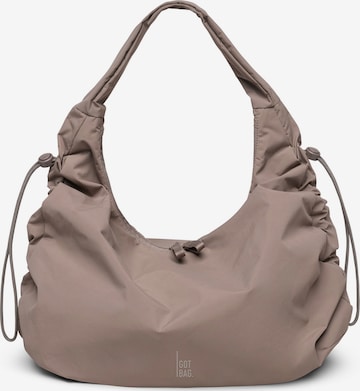 Got Bag Schultertasche 'Mellow' in Grau: Vorderseite