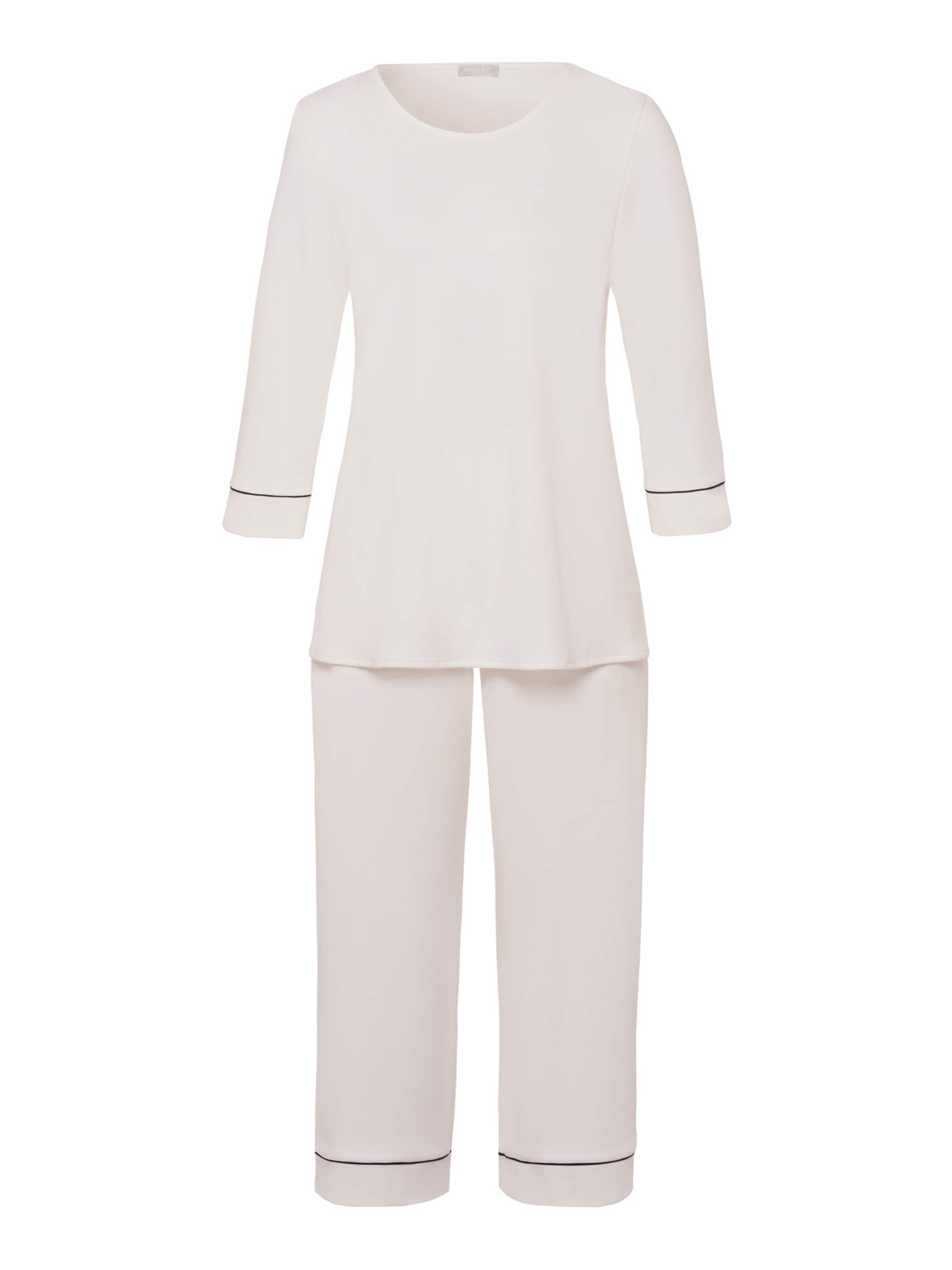 Hanro Pyjama ' Natural Comfort ' in Roze: voorkant