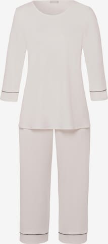 Hanro 3/4 Arm Pyjama ' Natural Comfort ' in Pink: predná strana