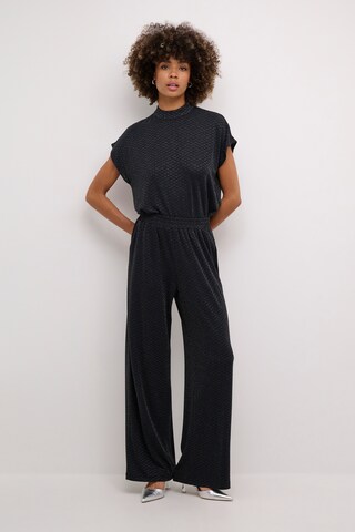 CULTURE Wide leg Broek 'Taz' in Zwart