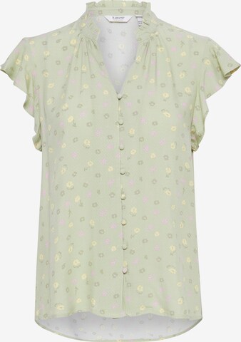 b.young Blouse in Green: front