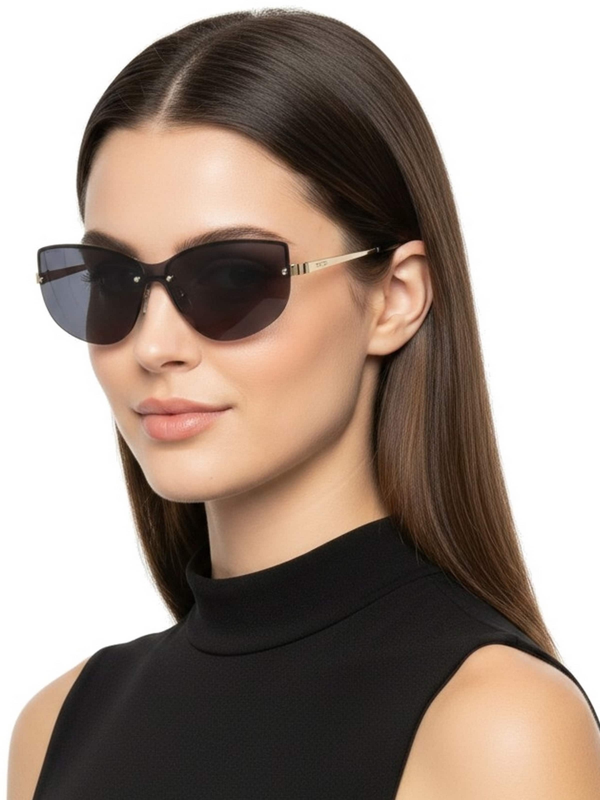 GUESS Zonnebril 'Sonnenbrille' in Goud