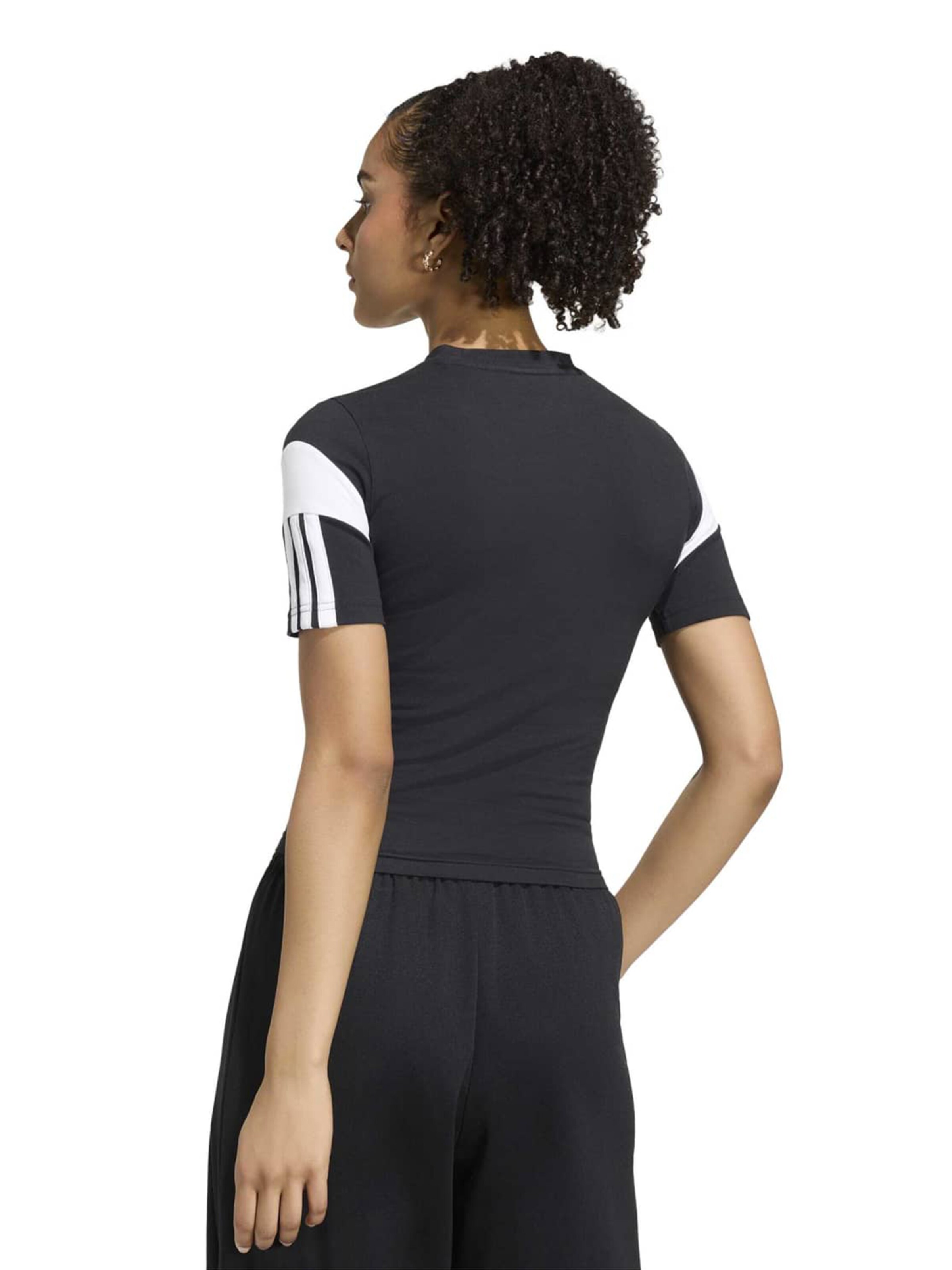 ADIDAS SPORTSWEARTehnička sportska majica 'TIRO' - crna boja