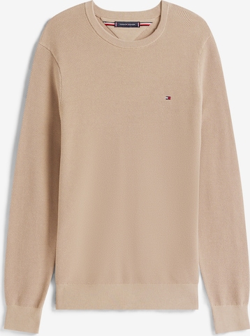 TOMMY HILFIGERPulover 'ESSENTIAL' - bež boja: prednji dio