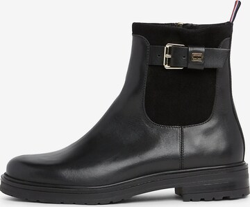 Bottines TOMMY HILFIGER en noir : devant