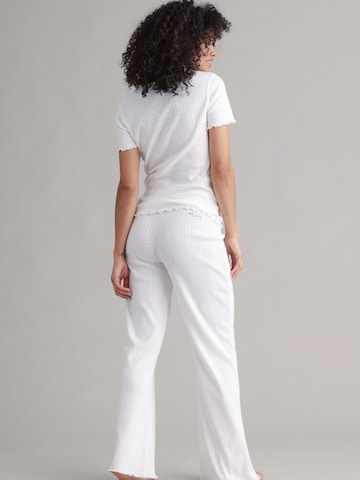 Pantalon de pyjama Hey Honey en blanc