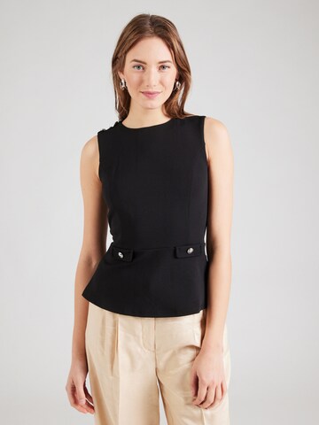 GUESS Top 'Ambre Perlum' in Black: front