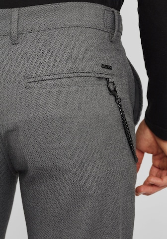 BLEND Regular Chino Pants 'Pinus' in Grey