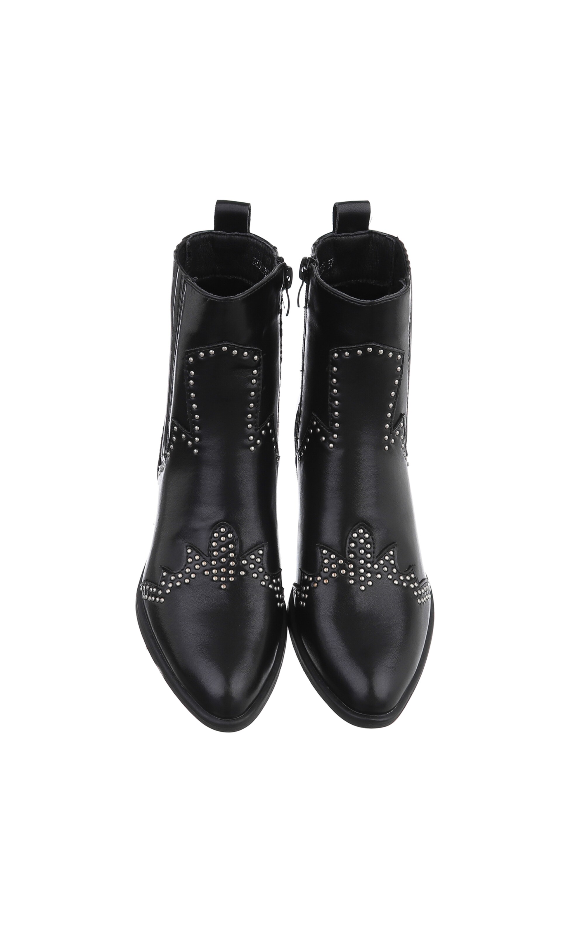 Ital-Design Boots in Schwarz