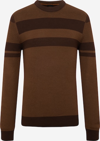 BOSS Orange Pullover 'Kastory' i brun: forside