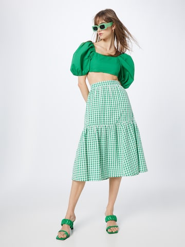 Monki Skirt in Green