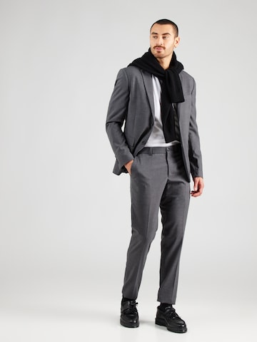 Coupe slim Costume Lindbergh en gris