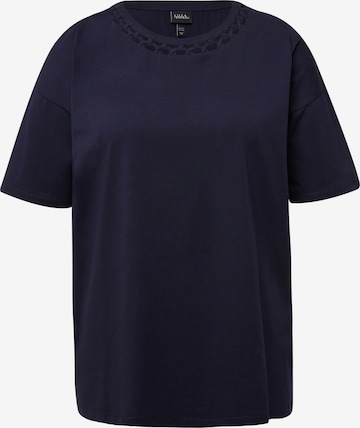 Ulla Popken - Camiseta en azul: frente