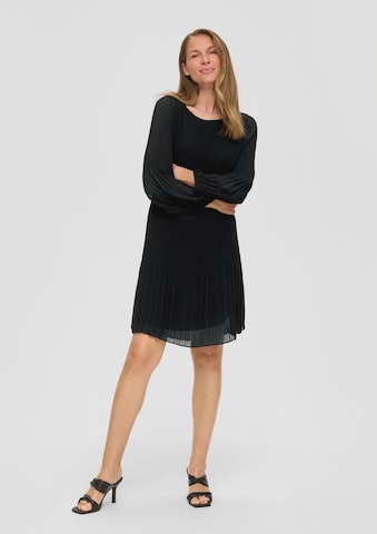 s.Oliver BLACK LABEL Jurk in Zwart