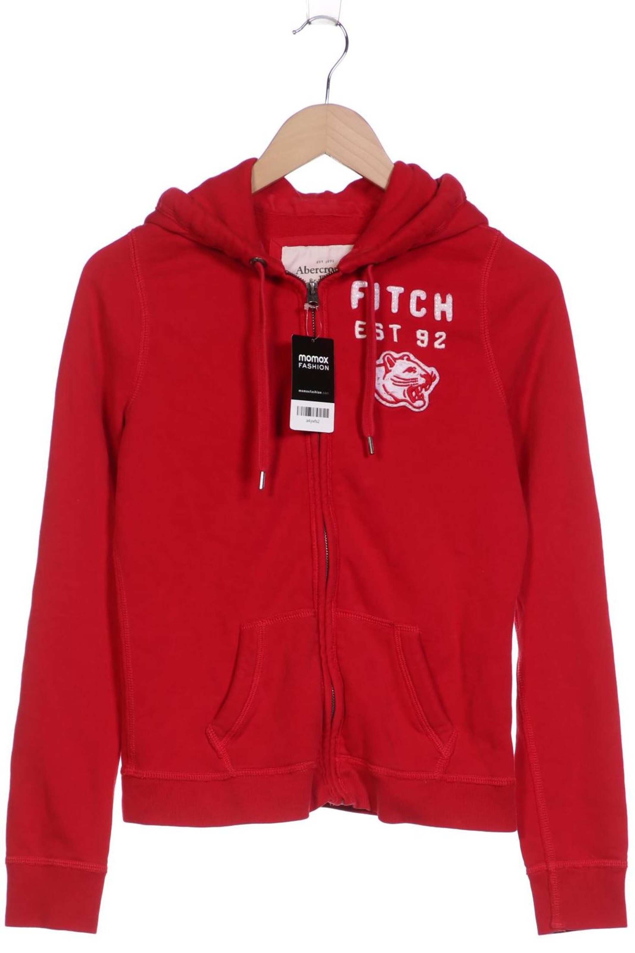 Kapuzenjacke Dunkelrot Abercrombie Fitch Kapuzenjacke Vintage