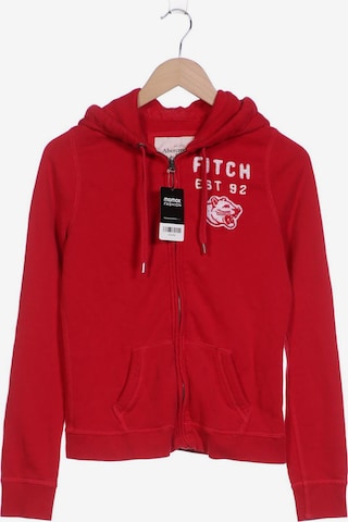 Kapuzenjacke Dunkelrot Abercrombie Fitch Kapuzenjacke Vintage