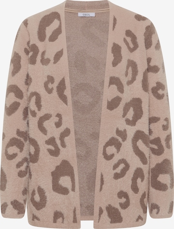 CECIL Strickjacke in Braun: Vorderseite
