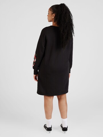 ONLY Carmakoma Dress 'NEW CALLA' in Black