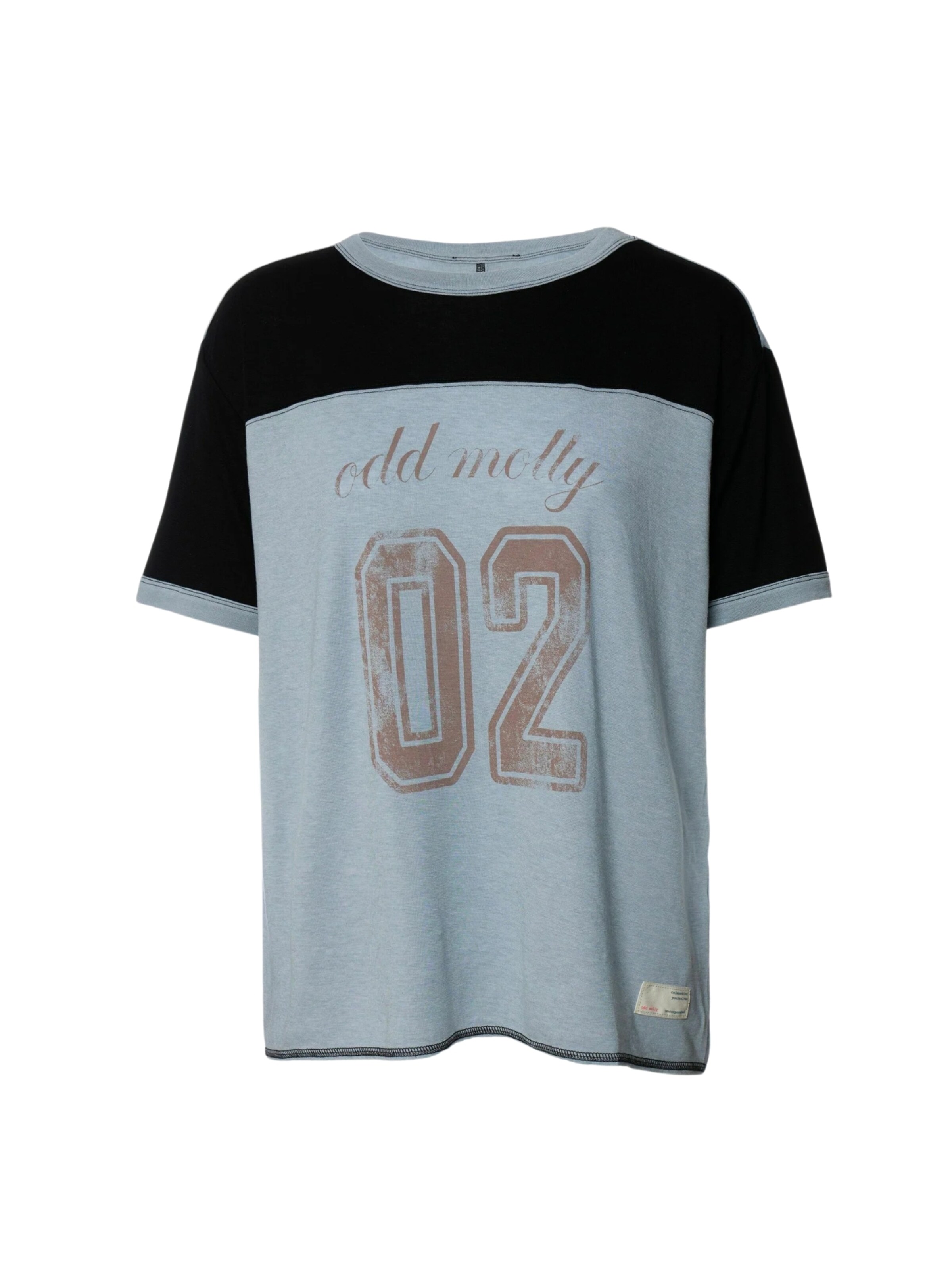 Odd Molly Tričko 'Gamze' – modrá: přední strana