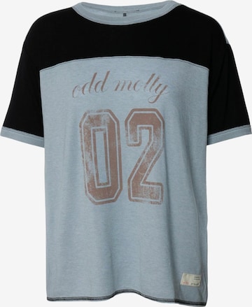 T-shirt 'Gamze' Odd Molly en bleu : devant