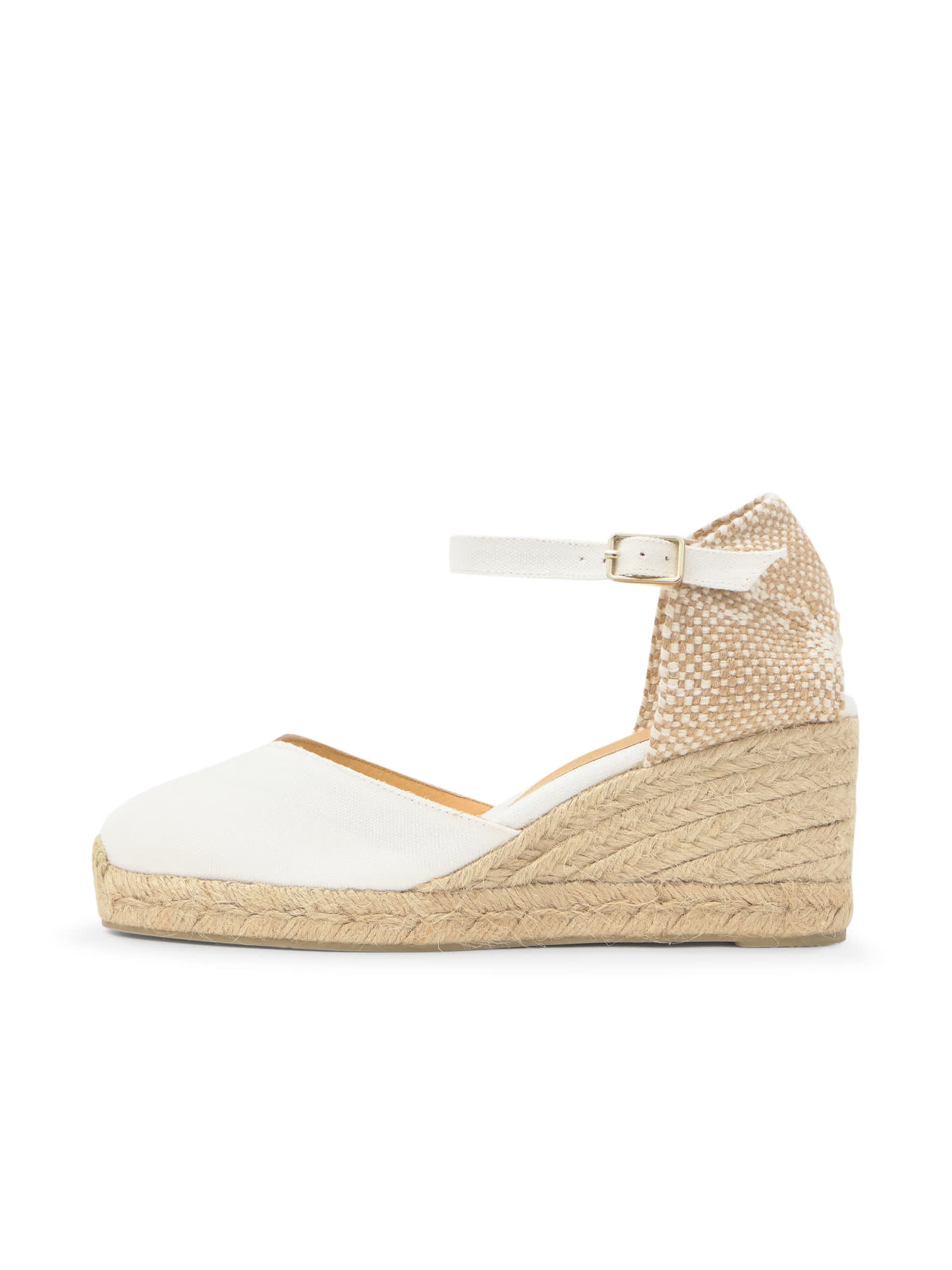balta Castañer Espadrilės 'CHIARITA': priekis