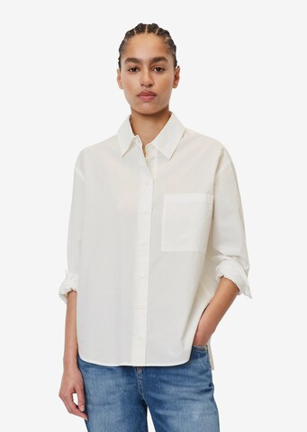 Marc O'Polo DENIM Blouse in White: front