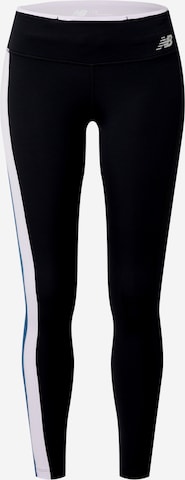 new balanceSkinny Sportske hlače - crna boja: prednji dio