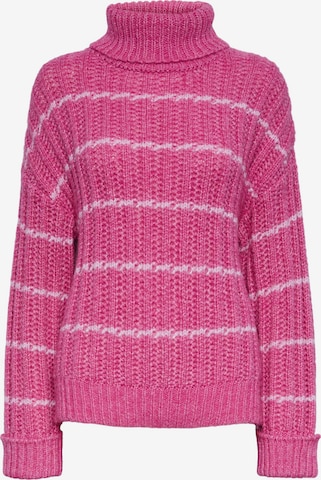 Pull-over 'ALEXANDRA' PIECES en rose : devant